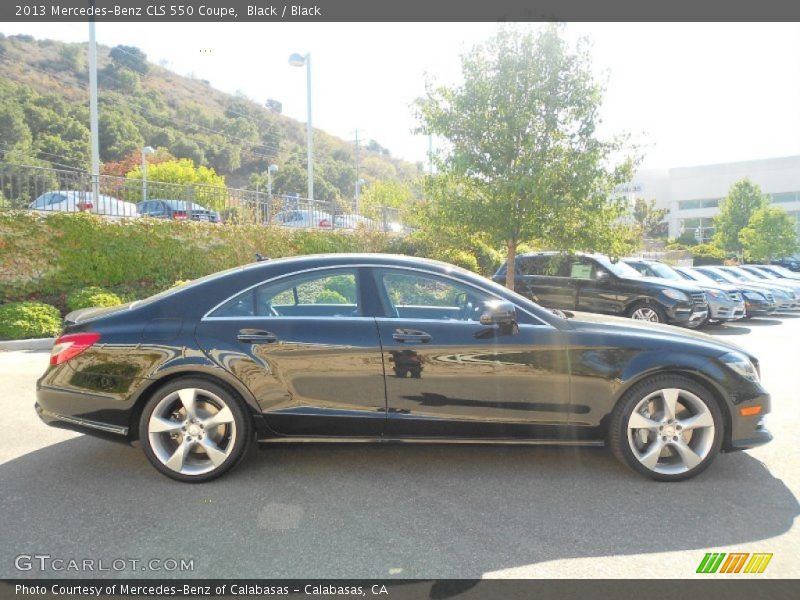 Black / Black 2013 Mercedes-Benz CLS 550 Coupe