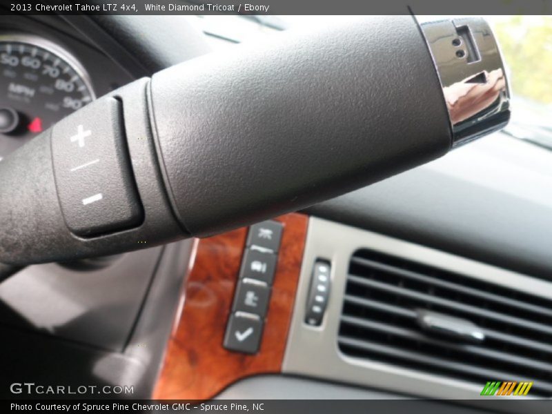 White Diamond Tricoat / Ebony 2013 Chevrolet Tahoe LTZ 4x4