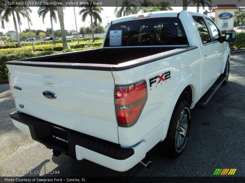 Oxford White / Black 2010 Ford F150 FX2 SuperCrew