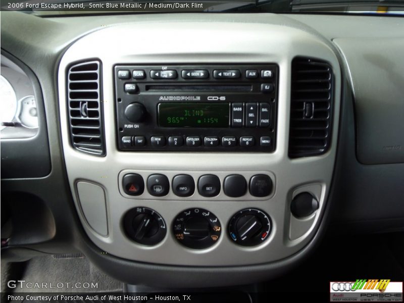 Sonic Blue Metallic / Medium/Dark Flint 2006 Ford Escape Hybrid