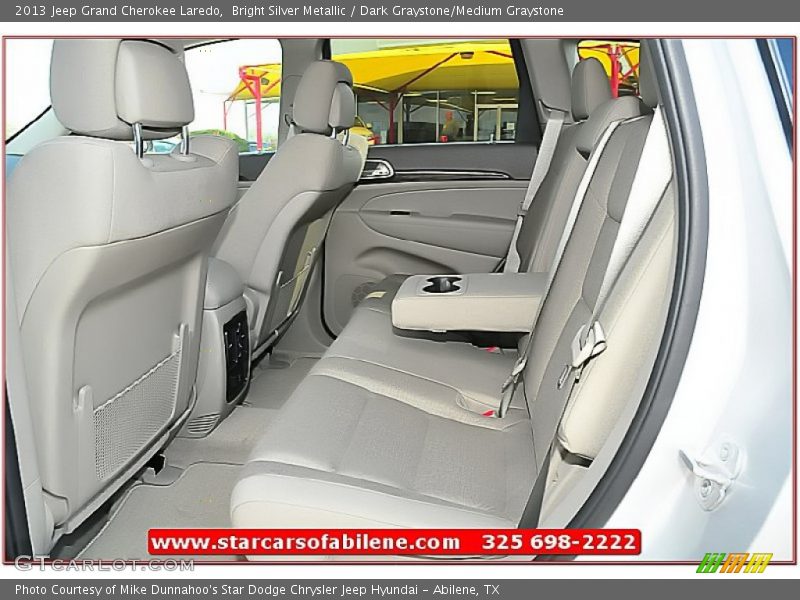 Bright Silver Metallic / Dark Graystone/Medium Graystone 2013 Jeep Grand Cherokee Laredo