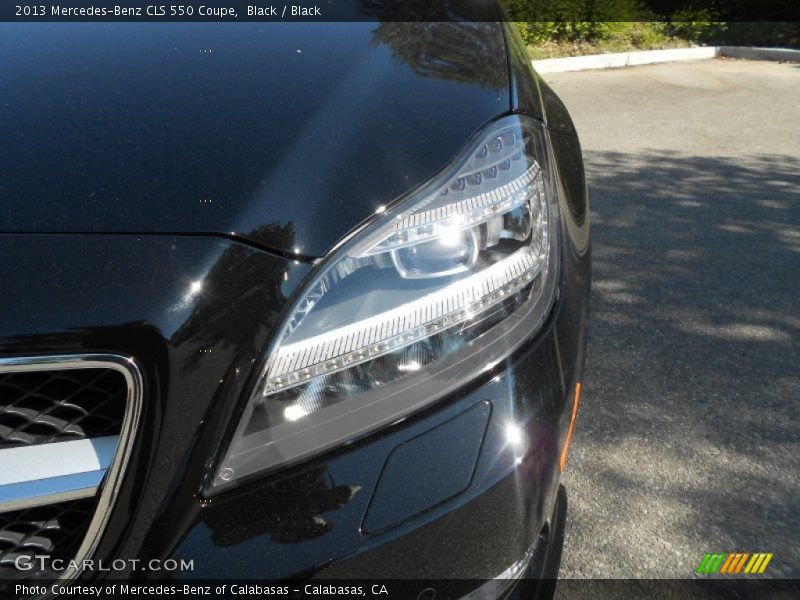 Black / Black 2013 Mercedes-Benz CLS 550 Coupe