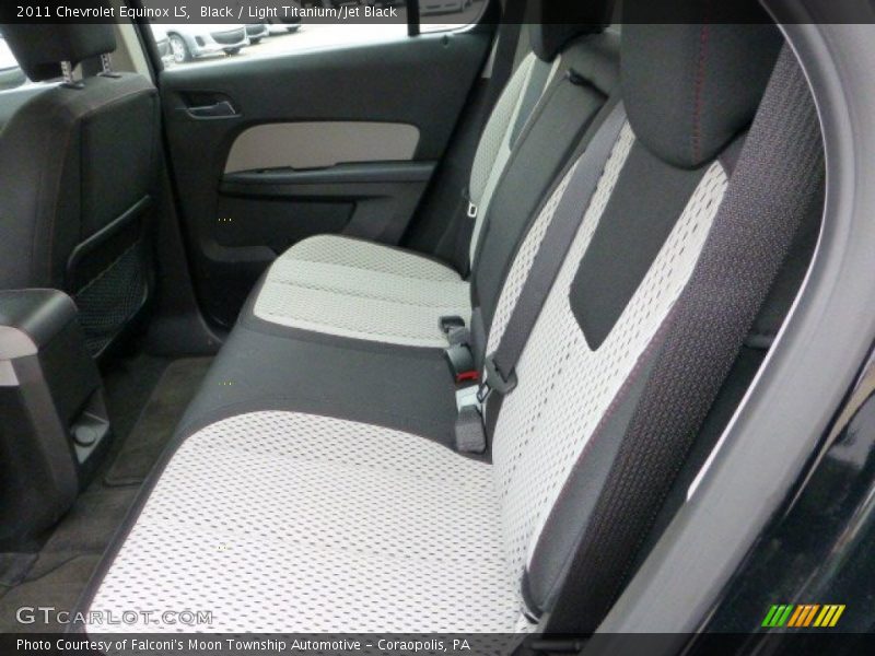 Black / Light Titanium/Jet Black 2011 Chevrolet Equinox LS