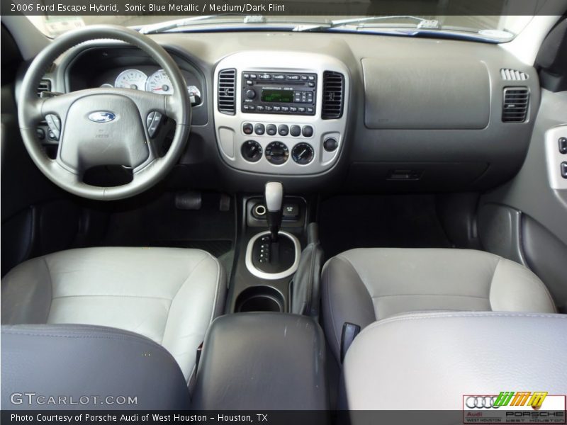 Sonic Blue Metallic / Medium/Dark Flint 2006 Ford Escape Hybrid
