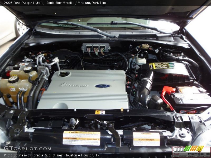 Sonic Blue Metallic / Medium/Dark Flint 2006 Ford Escape Hybrid