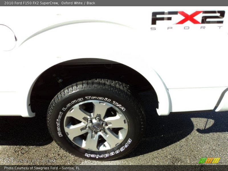 Oxford White / Black 2010 Ford F150 FX2 SuperCrew