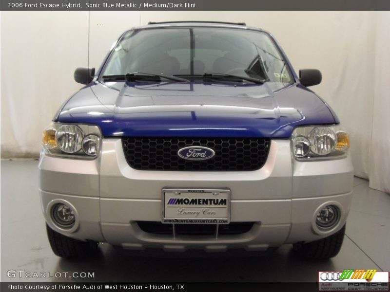 Sonic Blue Metallic / Medium/Dark Flint 2006 Ford Escape Hybrid