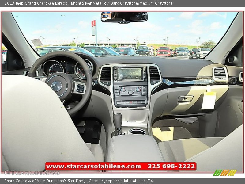 Bright Silver Metallic / Dark Graystone/Medium Graystone 2013 Jeep Grand Cherokee Laredo