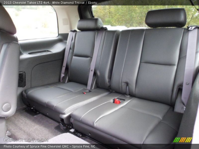 White Diamond Tricoat / Ebony 2013 Chevrolet Tahoe LTZ 4x4