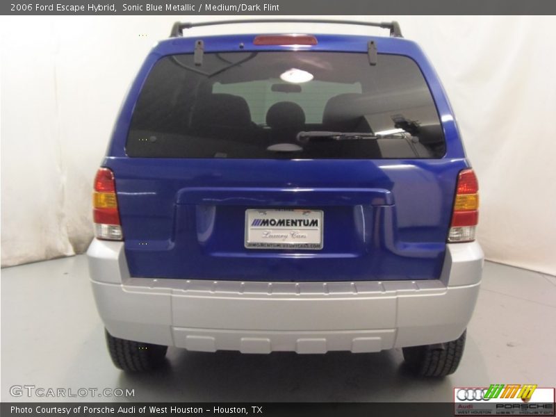 Sonic Blue Metallic / Medium/Dark Flint 2006 Ford Escape Hybrid