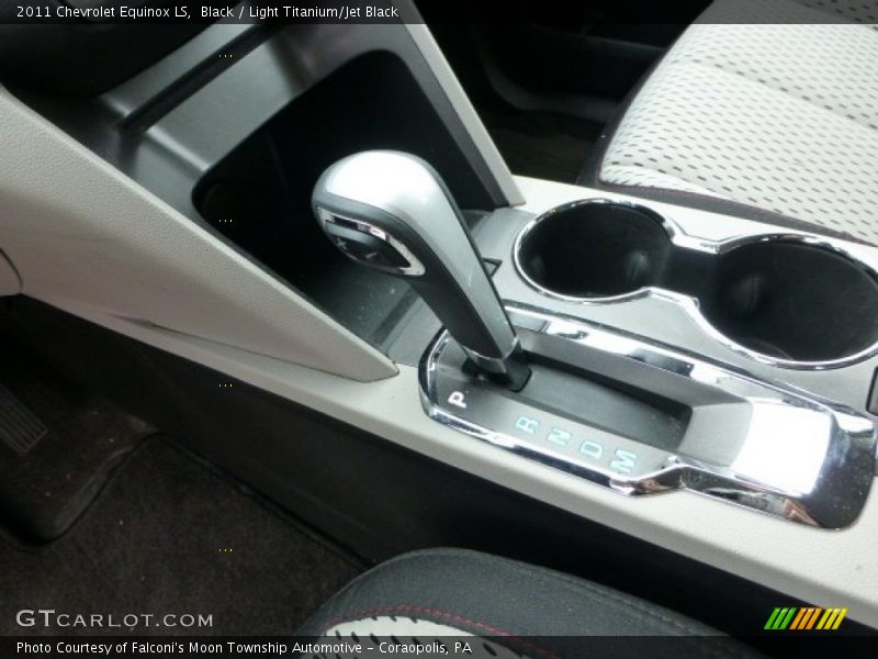 Black / Light Titanium/Jet Black 2011 Chevrolet Equinox LS