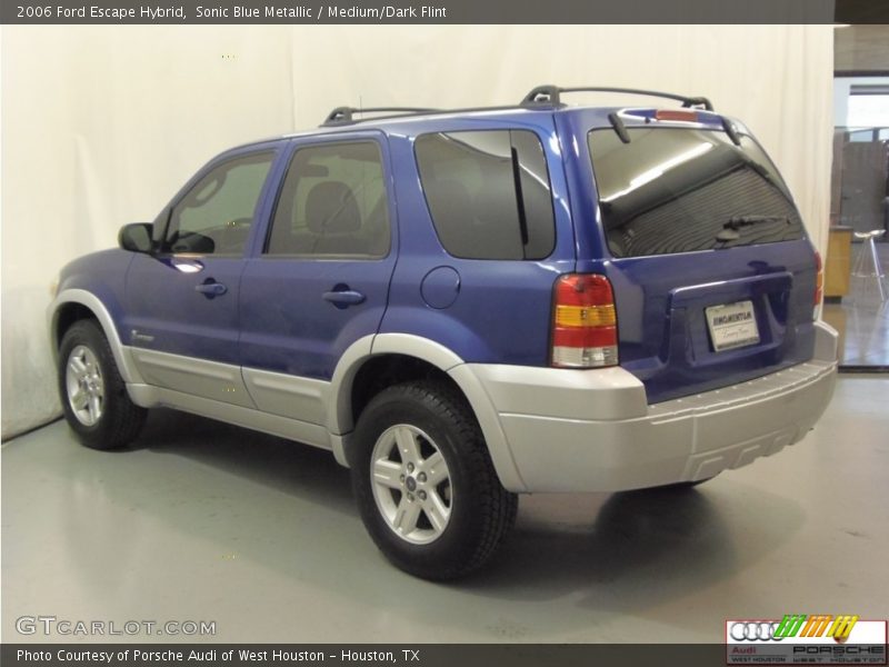 Sonic Blue Metallic / Medium/Dark Flint 2006 Ford Escape Hybrid