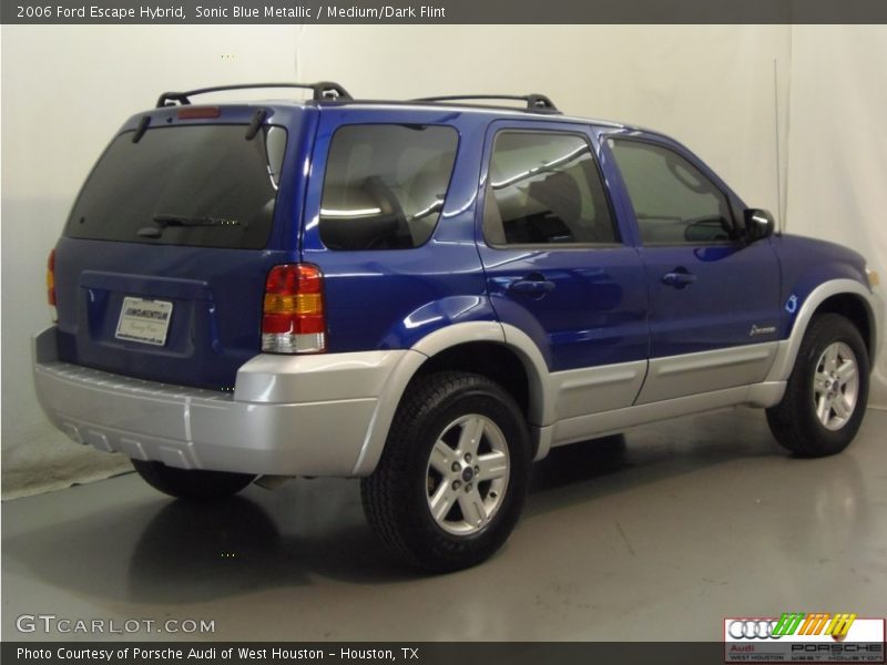 Sonic Blue Metallic / Medium/Dark Flint 2006 Ford Escape Hybrid