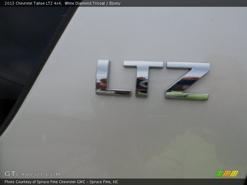 White Diamond Tricoat / Ebony 2013 Chevrolet Tahoe LTZ 4x4