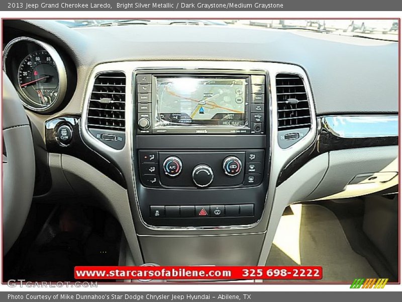 Bright Silver Metallic / Dark Graystone/Medium Graystone 2013 Jeep Grand Cherokee Laredo