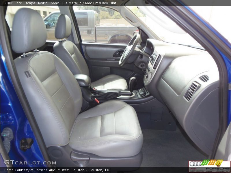 Sonic Blue Metallic / Medium/Dark Flint 2006 Ford Escape Hybrid