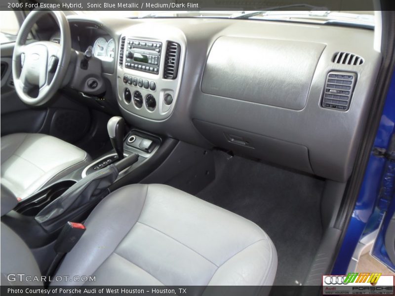 Sonic Blue Metallic / Medium/Dark Flint 2006 Ford Escape Hybrid