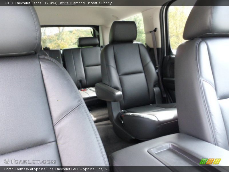 White Diamond Tricoat / Ebony 2013 Chevrolet Tahoe LTZ 4x4