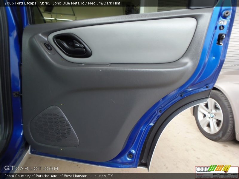 Sonic Blue Metallic / Medium/Dark Flint 2006 Ford Escape Hybrid