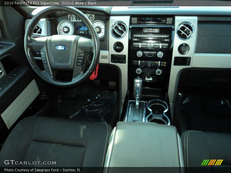 Oxford White / Black 2010 Ford F150 FX2 SuperCrew