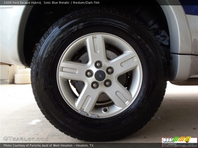 Sonic Blue Metallic / Medium/Dark Flint 2006 Ford Escape Hybrid