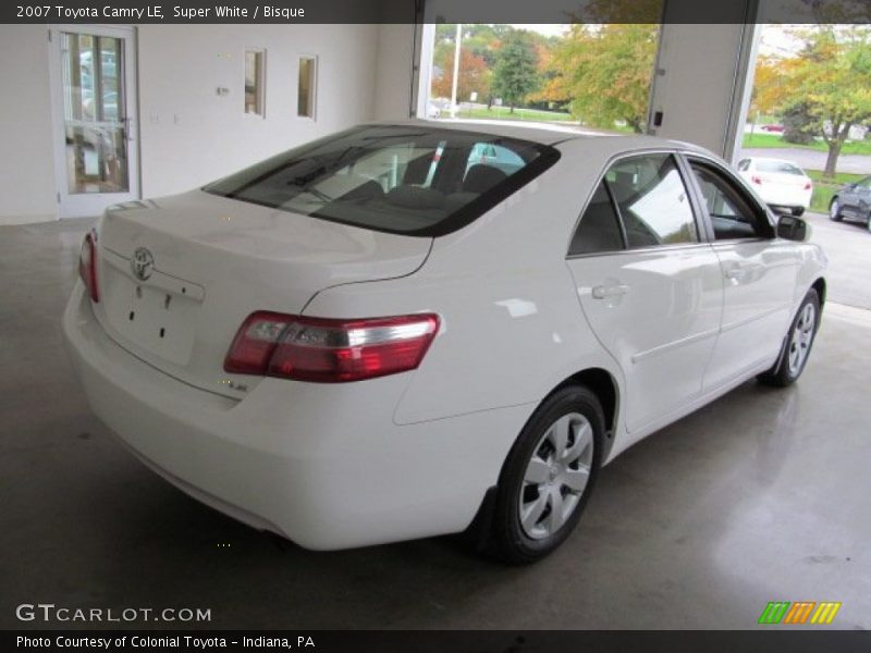Super White / Bisque 2007 Toyota Camry LE