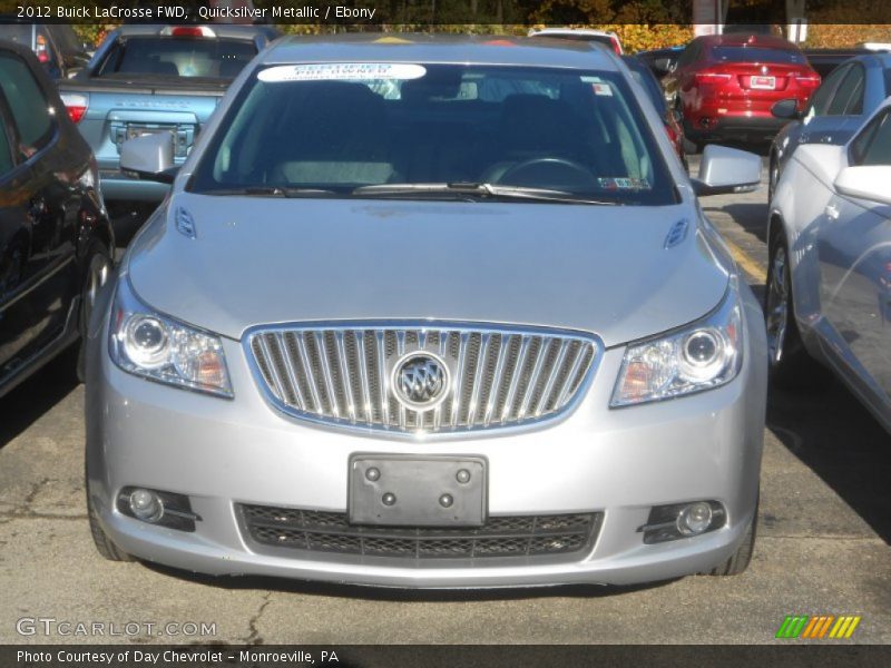 Quicksilver Metallic / Ebony 2012 Buick LaCrosse FWD