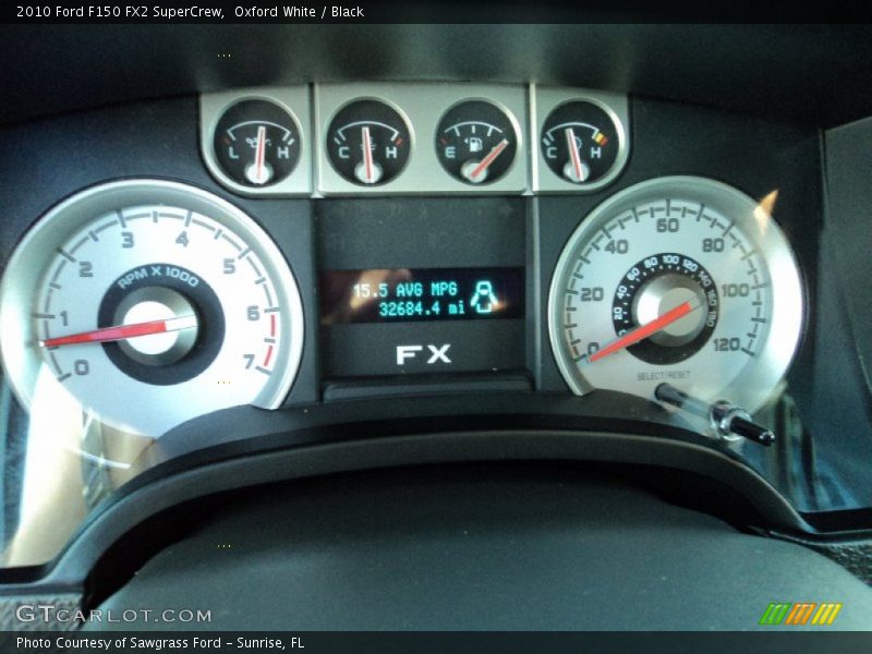 Oxford White / Black 2010 Ford F150 FX2 SuperCrew