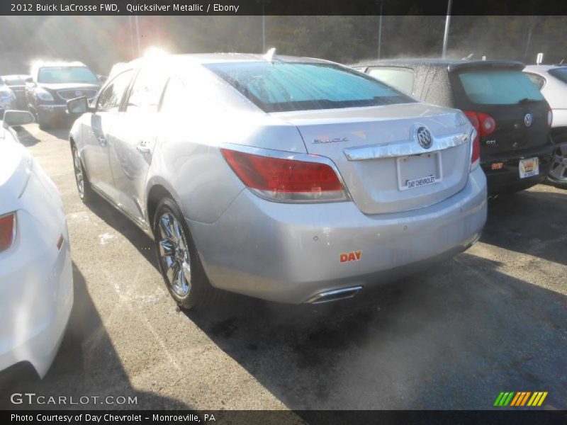 Quicksilver Metallic / Ebony 2012 Buick LaCrosse FWD