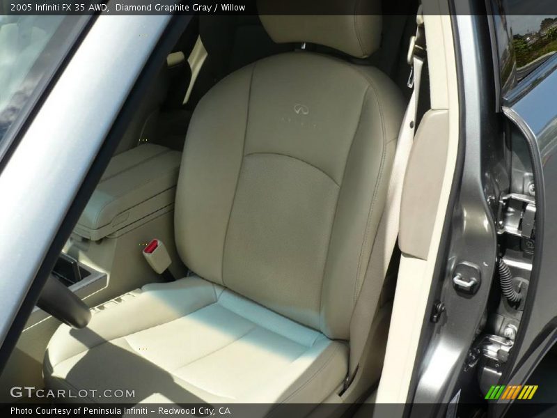 Diamond Graphite Gray / Willow 2005 Infiniti FX 35 AWD