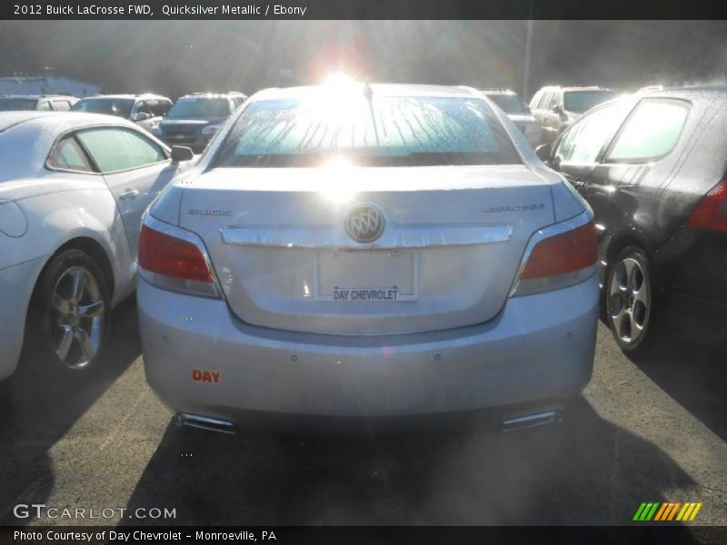 Quicksilver Metallic / Ebony 2012 Buick LaCrosse FWD