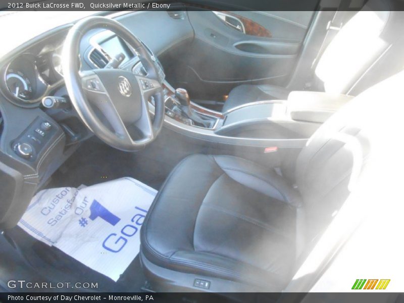 Quicksilver Metallic / Ebony 2012 Buick LaCrosse FWD