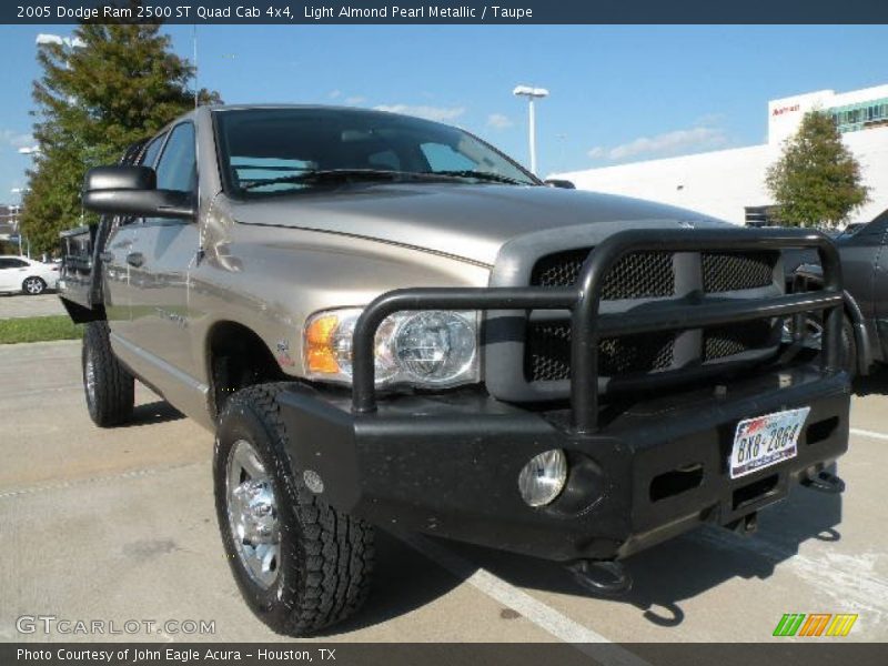 Light Almond Pearl Metallic / Taupe 2005 Dodge Ram 2500 ST Quad Cab 4x4