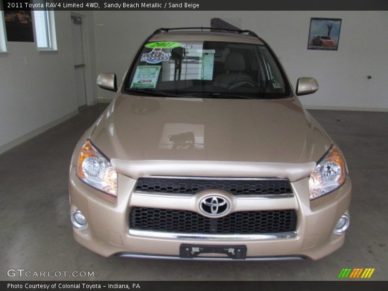 Sandy Beach Metallic / Sand Beige 2011 Toyota RAV4 Limited 4WD