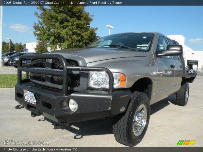 Light Almond Pearl Metallic / Taupe 2005 Dodge Ram 2500 ST Quad Cab 4x4