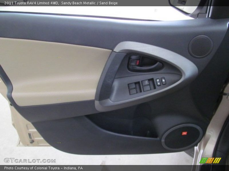 Sandy Beach Metallic / Sand Beige 2011 Toyota RAV4 Limited 4WD