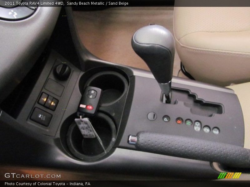 Sandy Beach Metallic / Sand Beige 2011 Toyota RAV4 Limited 4WD