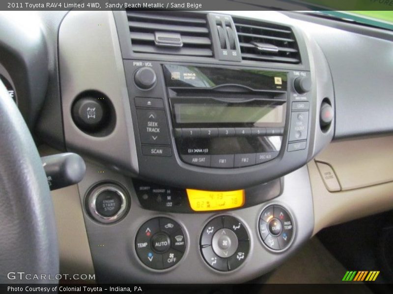 Sandy Beach Metallic / Sand Beige 2011 Toyota RAV4 Limited 4WD