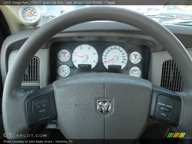 Light Almond Pearl Metallic / Taupe 2005 Dodge Ram 2500 ST Quad Cab 4x4