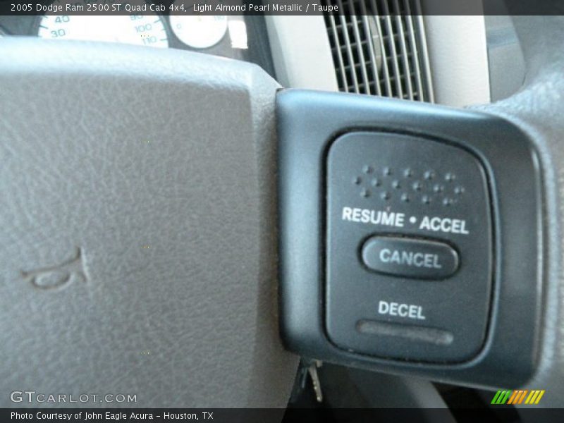 Light Almond Pearl Metallic / Taupe 2005 Dodge Ram 2500 ST Quad Cab 4x4