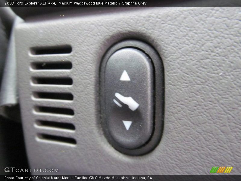Medium Wedgewood Blue Metallic / Graphite Grey 2003 Ford Explorer XLT 4x4