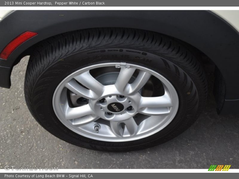Pepper White / Carbon Black 2013 Mini Cooper Hardtop