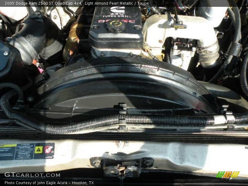 Light Almond Pearl Metallic / Taupe 2005 Dodge Ram 2500 ST Quad Cab 4x4