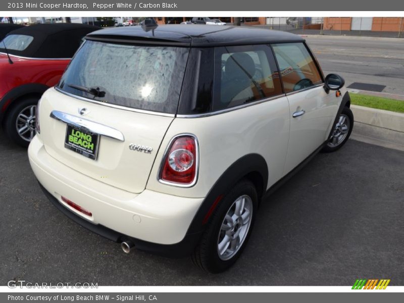 Pepper White / Carbon Black 2013 Mini Cooper Hardtop