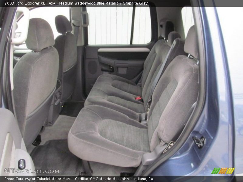 Medium Wedgewood Blue Metallic / Graphite Grey 2003 Ford Explorer XLT 4x4