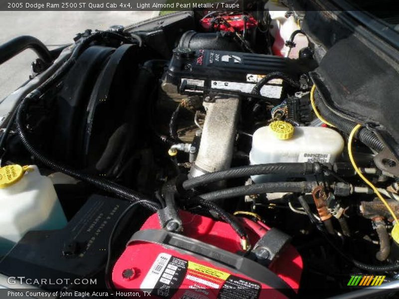 Light Almond Pearl Metallic / Taupe 2005 Dodge Ram 2500 ST Quad Cab 4x4