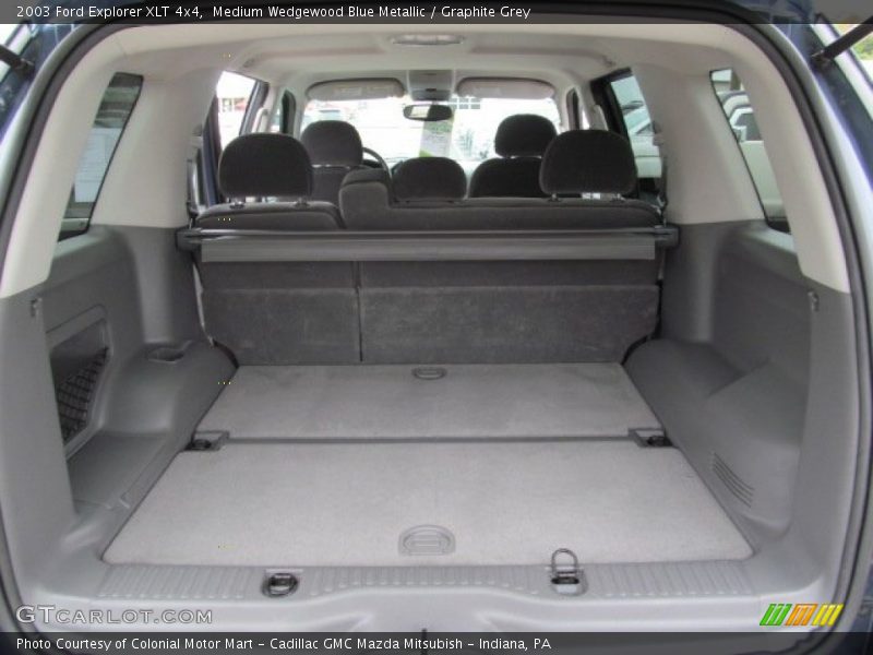 Medium Wedgewood Blue Metallic / Graphite Grey 2003 Ford Explorer XLT 4x4