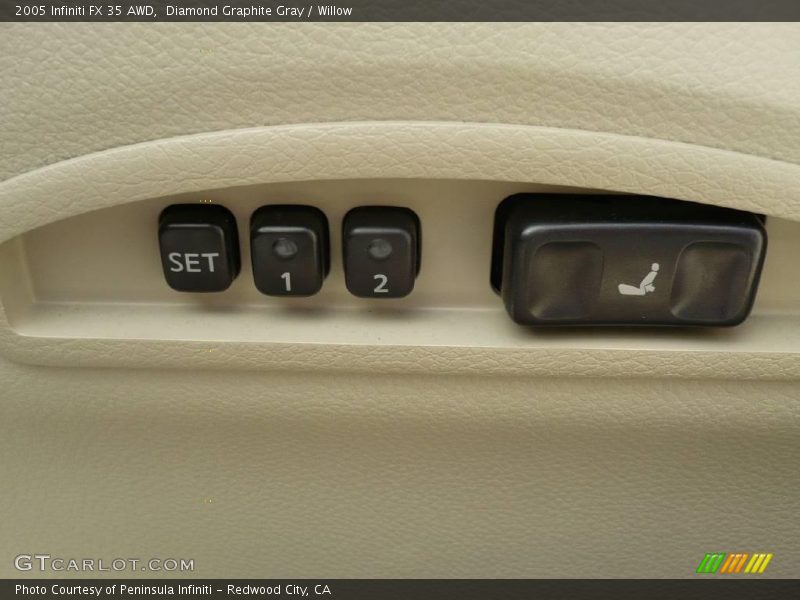 Diamond Graphite Gray / Willow 2005 Infiniti FX 35 AWD
