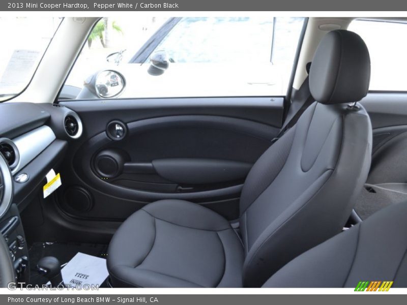 Pepper White / Carbon Black 2013 Mini Cooper Hardtop