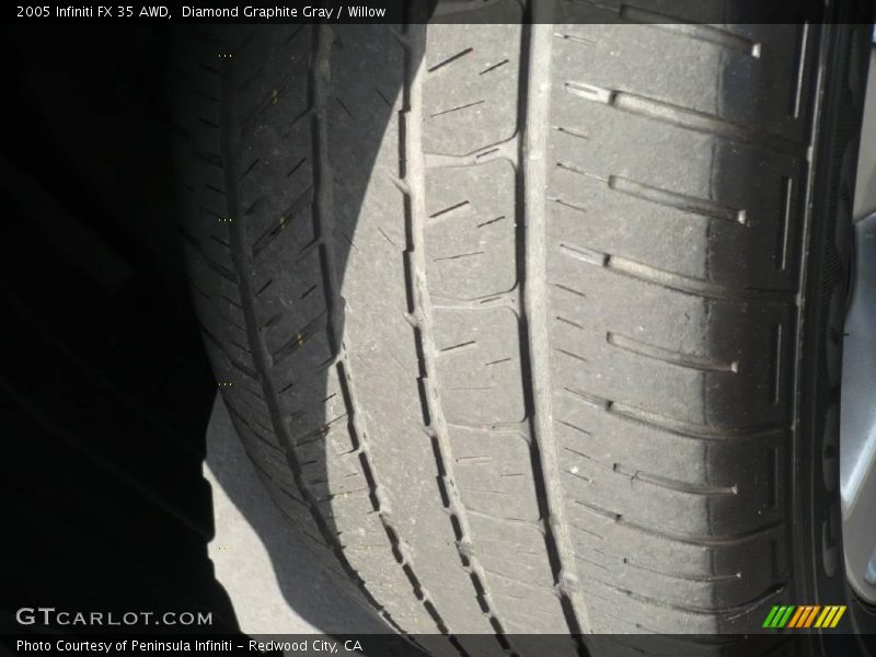 Diamond Graphite Gray / Willow 2005 Infiniti FX 35 AWD